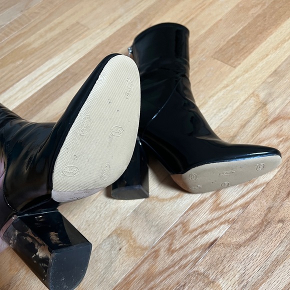 DIOR Christian Dior by Raf Simons Patent Leather Lucite Boots AW15 - Picture 3 of 8